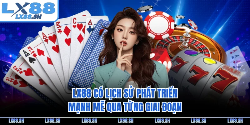 LX88 có lịch sử phát triển mạnh mẽ qua từng giai đoạn